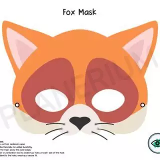 Colorful Animal Mask Templates For Kids - Image 3