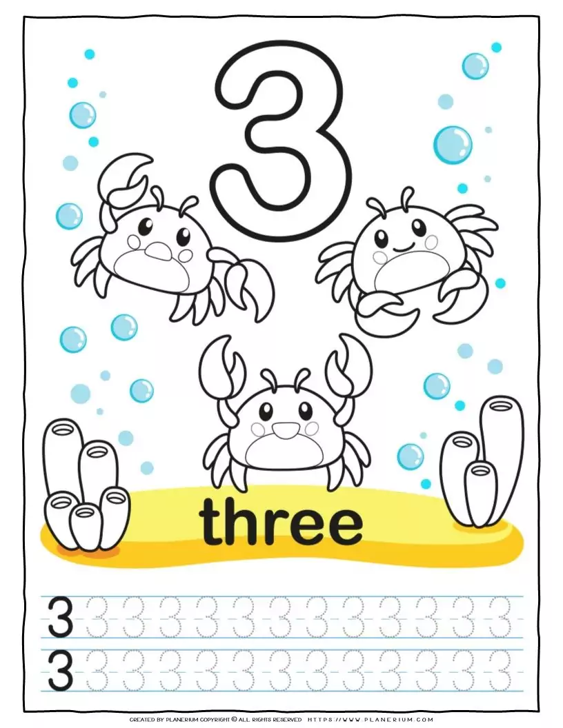 Sea world - Learn Numbers 1-10