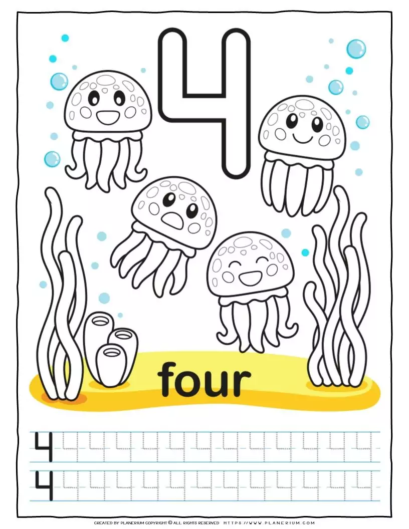 Sea world - Learn Numbers 1-10