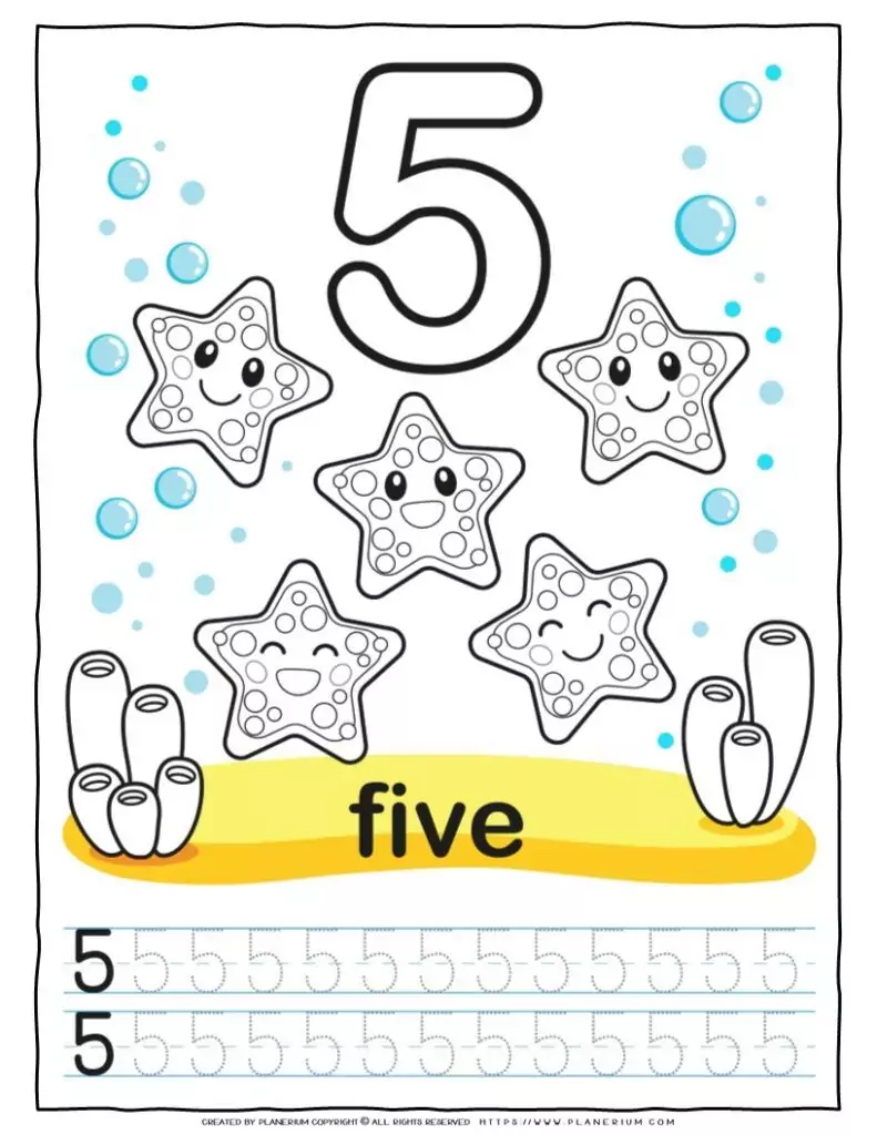Sea world - Learn Numbers 1-10