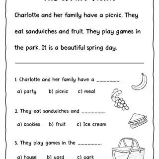 Spring Reading Comprehension Passages For Kids - Image 3