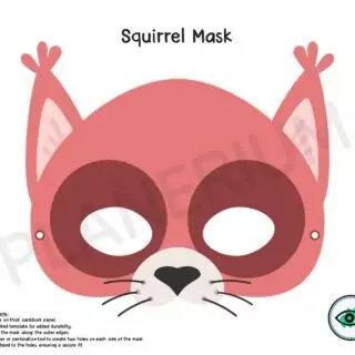 Colorful Animal Mask Templates For Kids - Image 4
