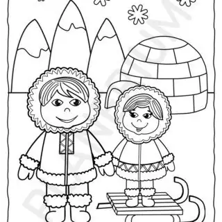 Winter Story For Kids - The Great Ice Slide Adventure - Image 3