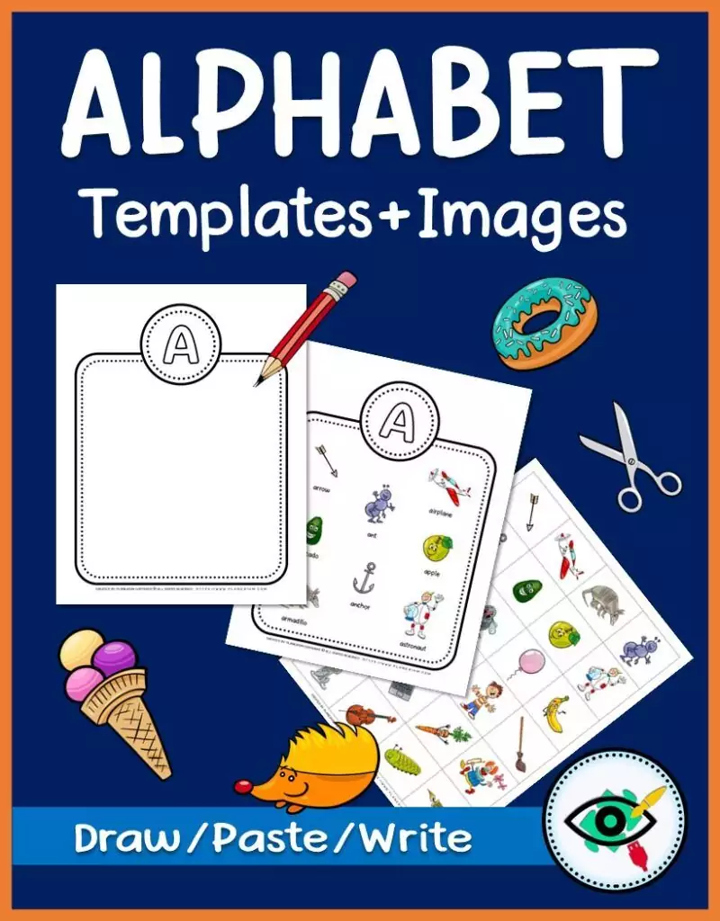 Creative Letter Sound Connection: Alphabet Templates & Images
