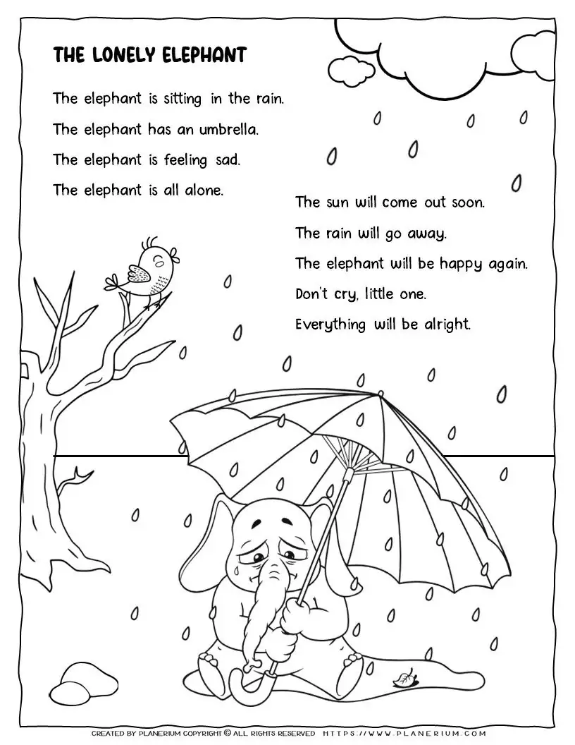 The Lonely Elephant Reading Passage