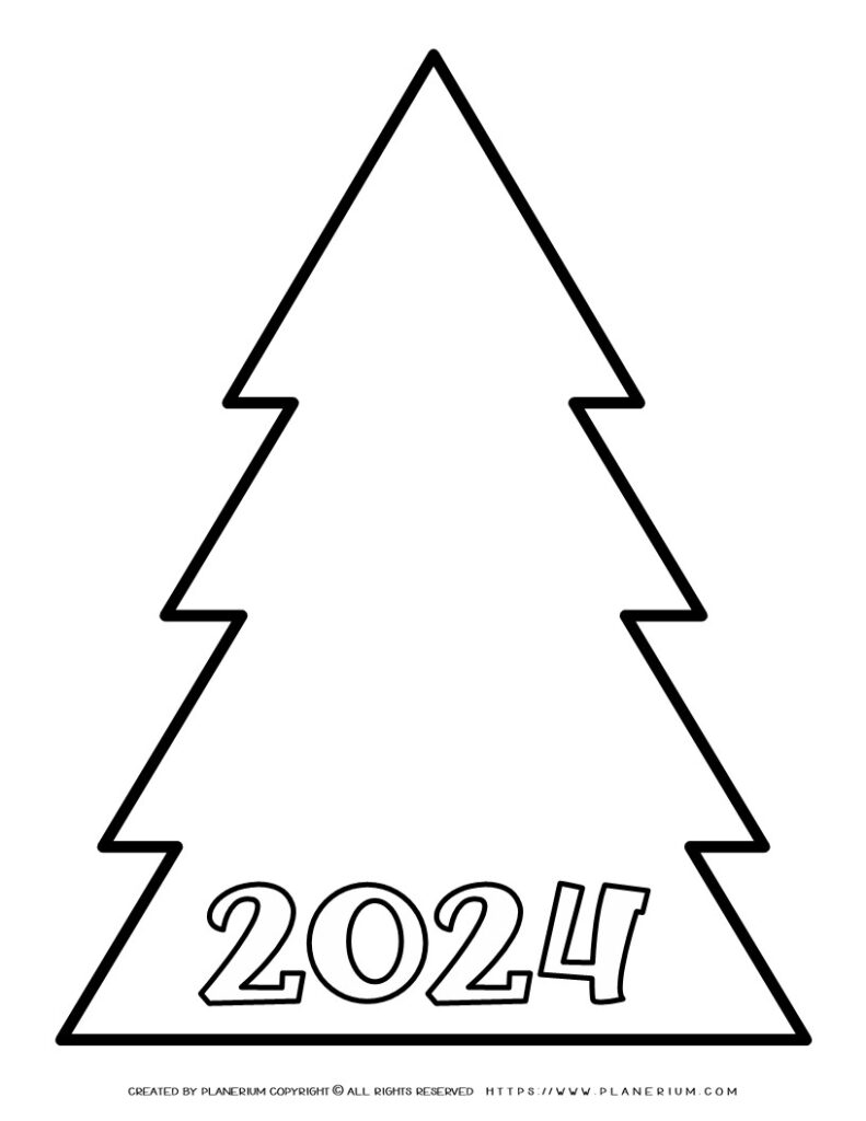 Get Festive with the 2024 Tree Wishes Decoration Template Planerium