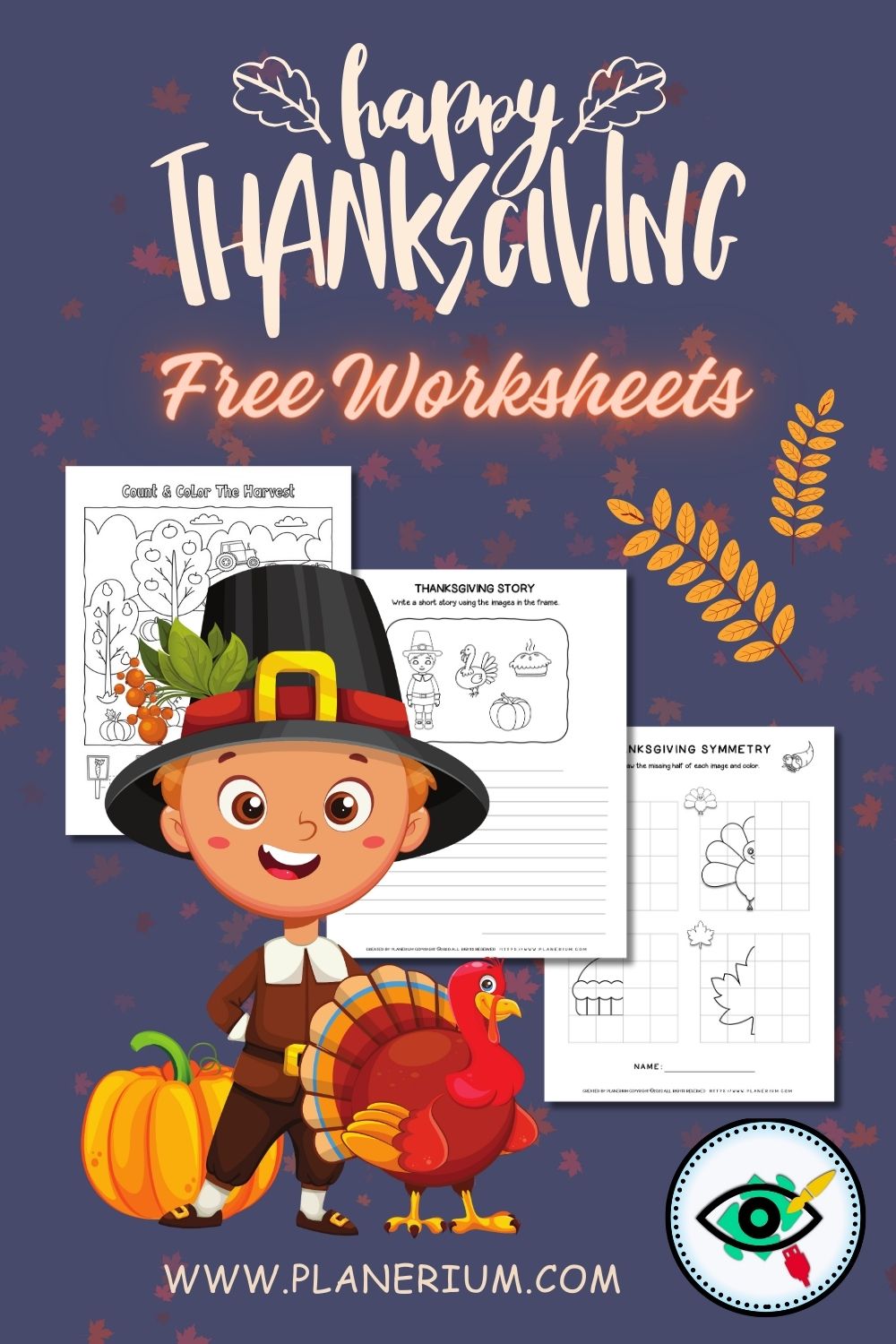 Thanksgiving Fun: Explore Planerium's Engaging Printables for Kids