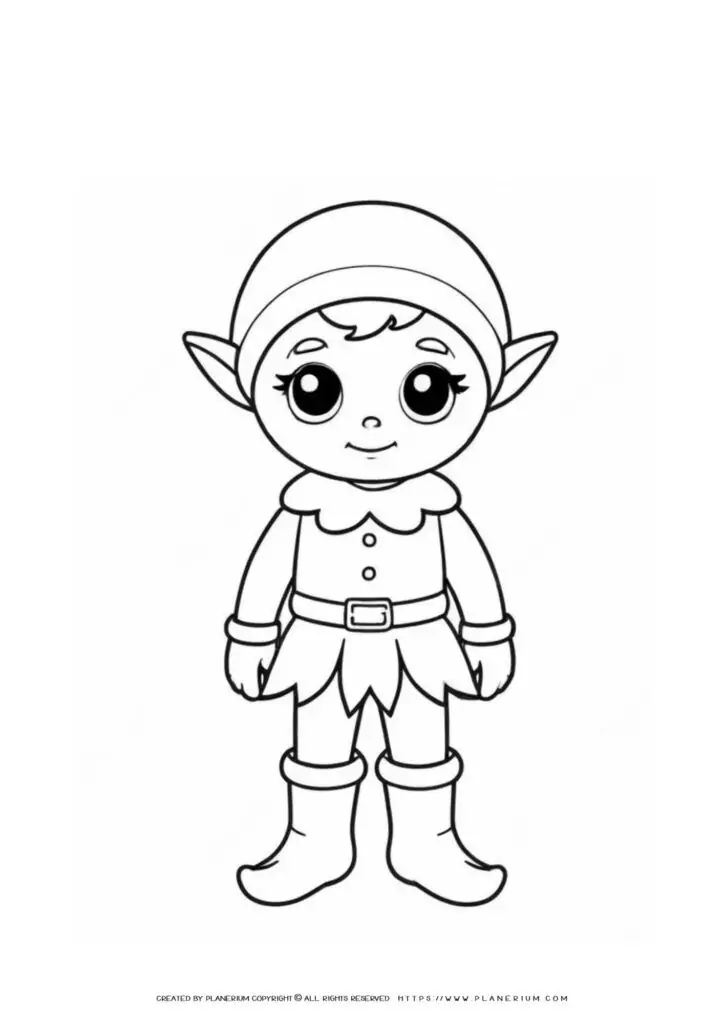 Cute Elf Figure