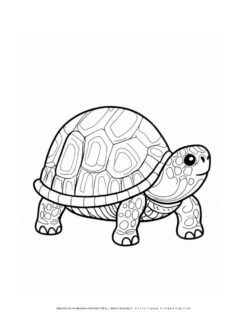 Detailed-Turtle-Outline-Coloring-Page-for-Kids