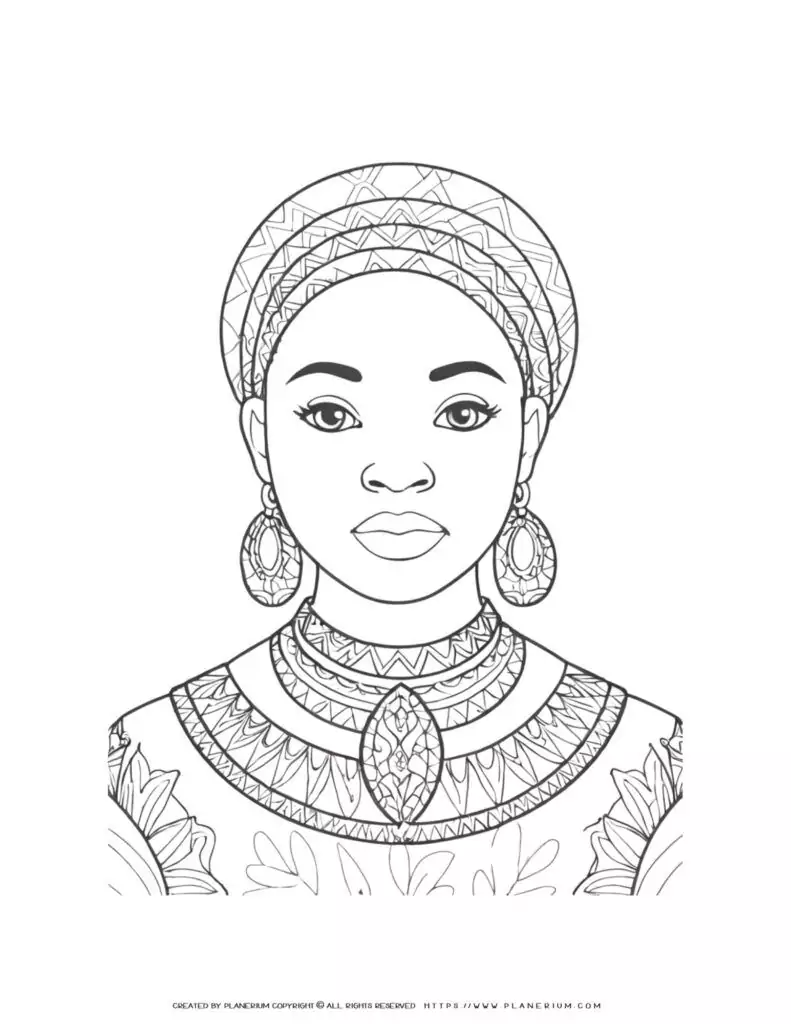 african-woman-portrait-detailed-coloring-page-for-adults