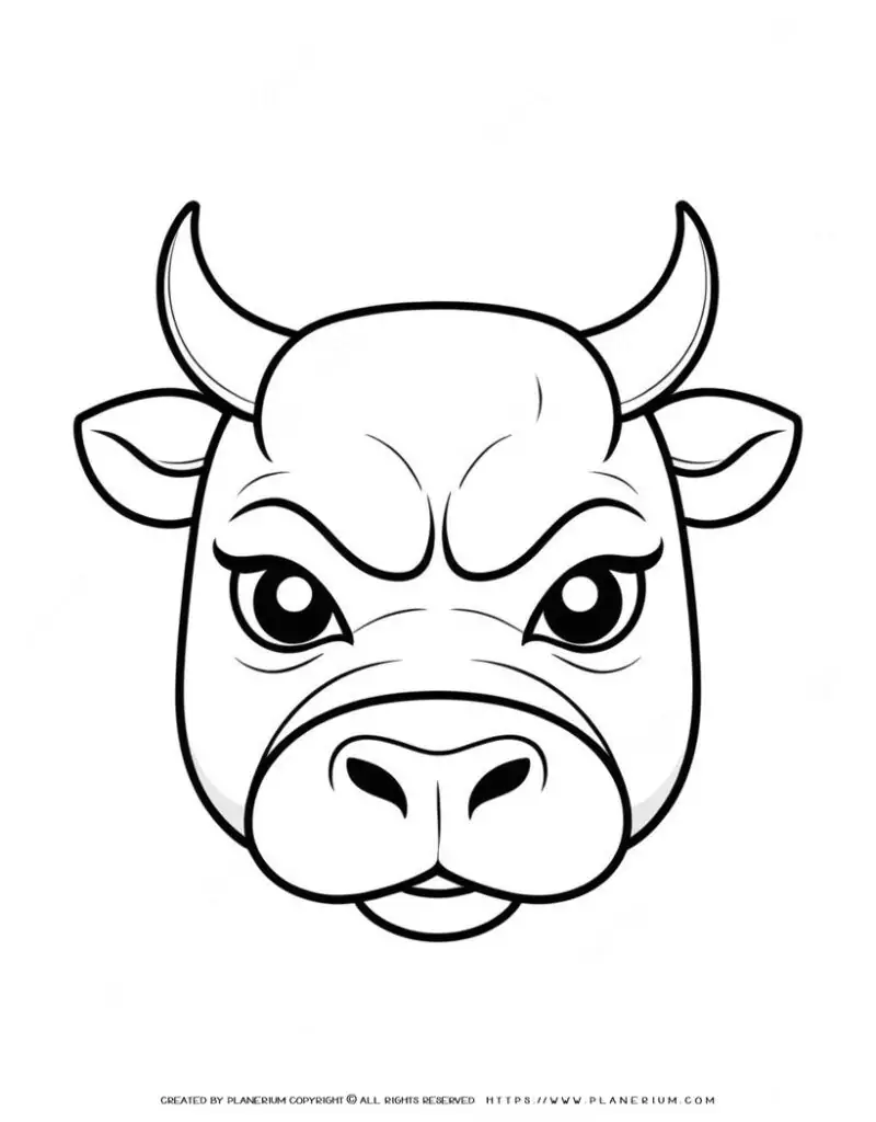 17-baby-bull-face-front-view-animal-coloring-page-for-kids