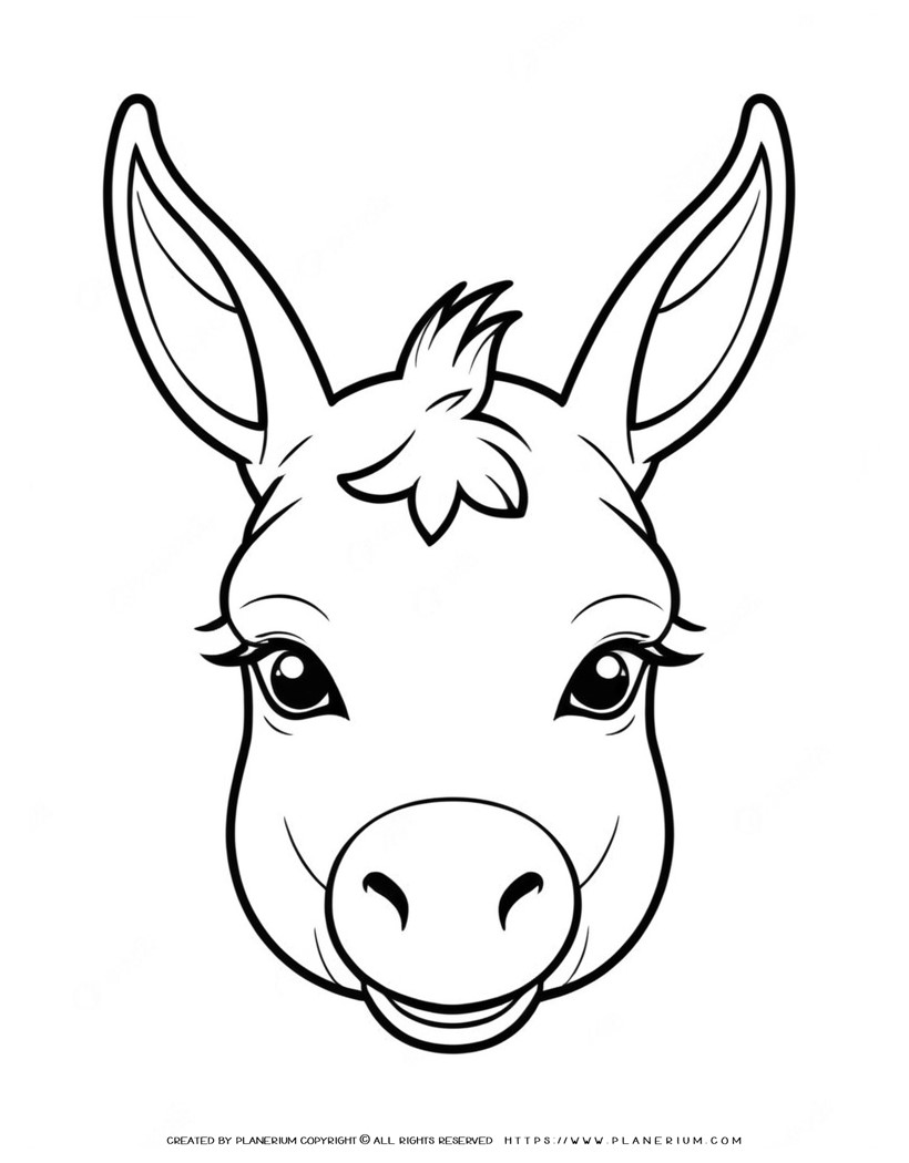 54-baby-donkey-face-front-view-coloring-page-for-kids