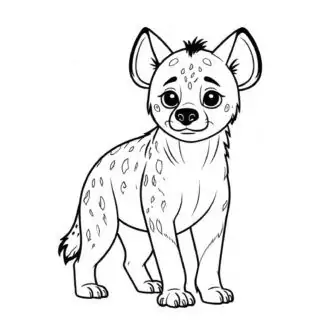 baby-hyena-outline-coloring-page-for-kids