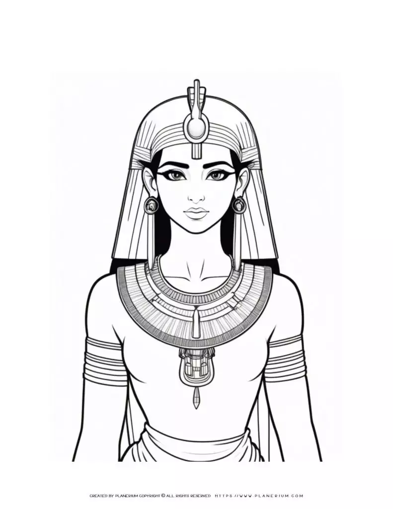 81-cleopatra-illustration-ancient-egypt-coloring-page-for-adults