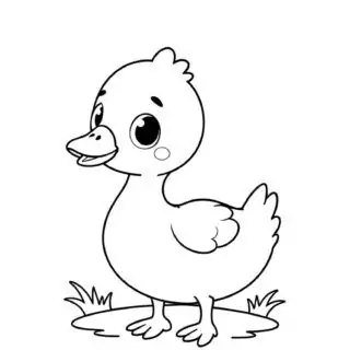 cute-baby-goose-coloring-page-for-kids