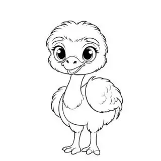 cute-baby-ostrich-outline-comic-style-coloring-page-for-kids