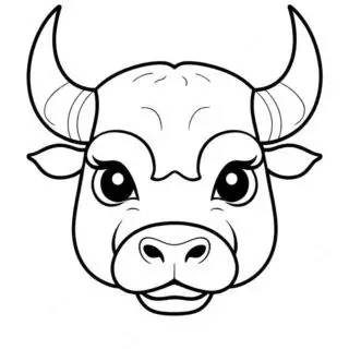 cute-bull-head-front-view-animal-coloring-page-for-kids