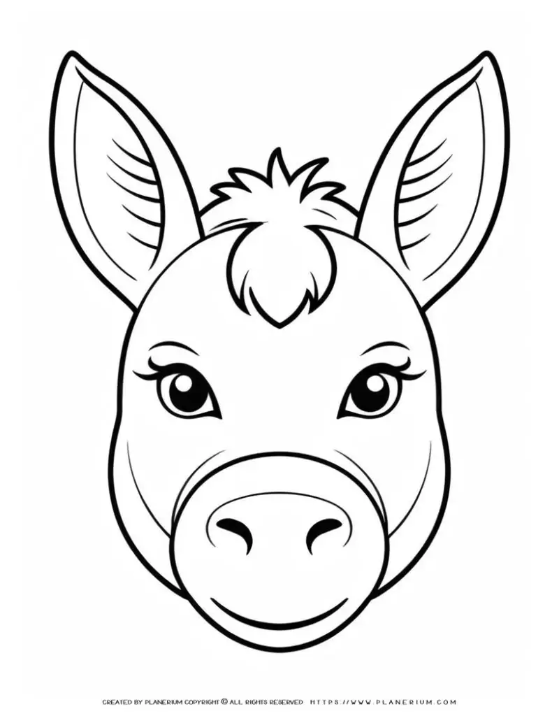 53-cute-donkey-face-front-view-coloring-page-for-kids