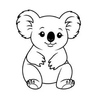 cute-koala-outline-coloring-page-for-kids
