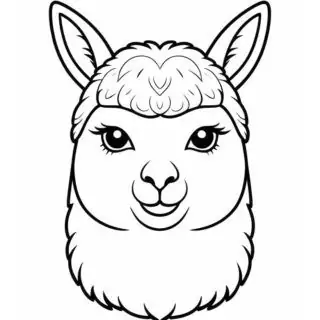 cute-lama-face-front-view-coloring-page-for-kids