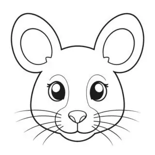 cute-mouse-face-black-eyes-front-view-coloring-page-for-kids
