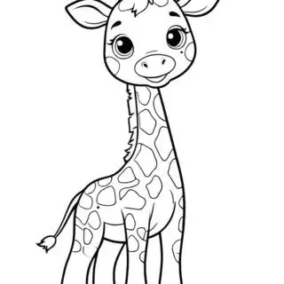 cute-outlined-little-giraffe-coloring-sheet-for-kids