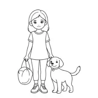 girl-and-happy-little-dog-standing-coloring-page-for-kids