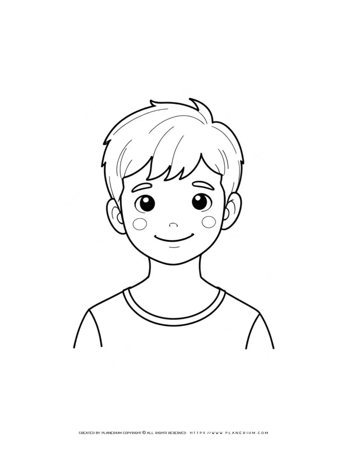 smiling-boy-portrait-outline-simple-coloring-page