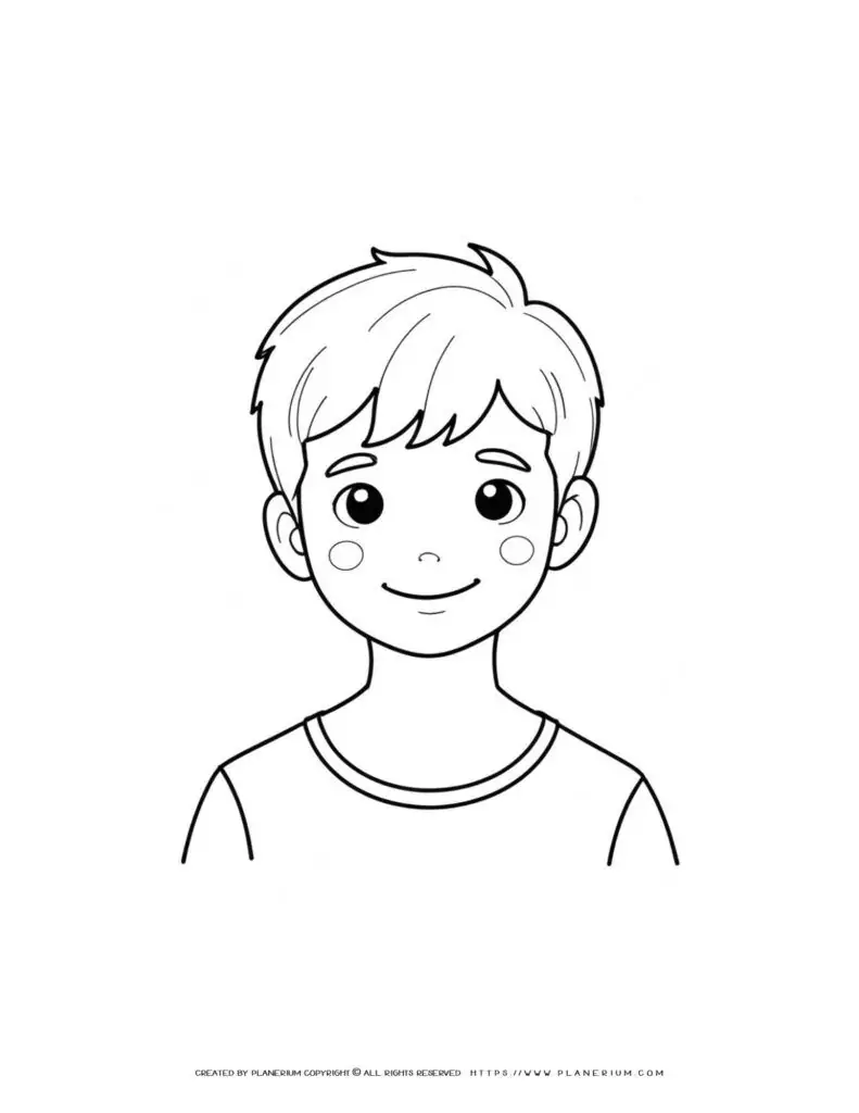 smiling-boy-portrait-outline-simple-coloring-page