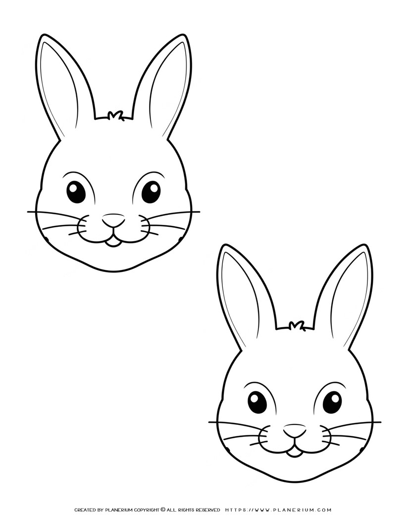 96-two-cute-bunny-outlines-illustration