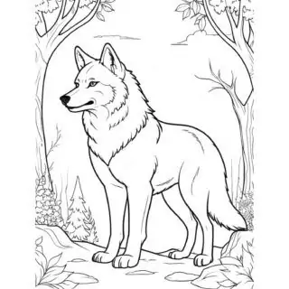 wolf-side-view-animal-coloring-page