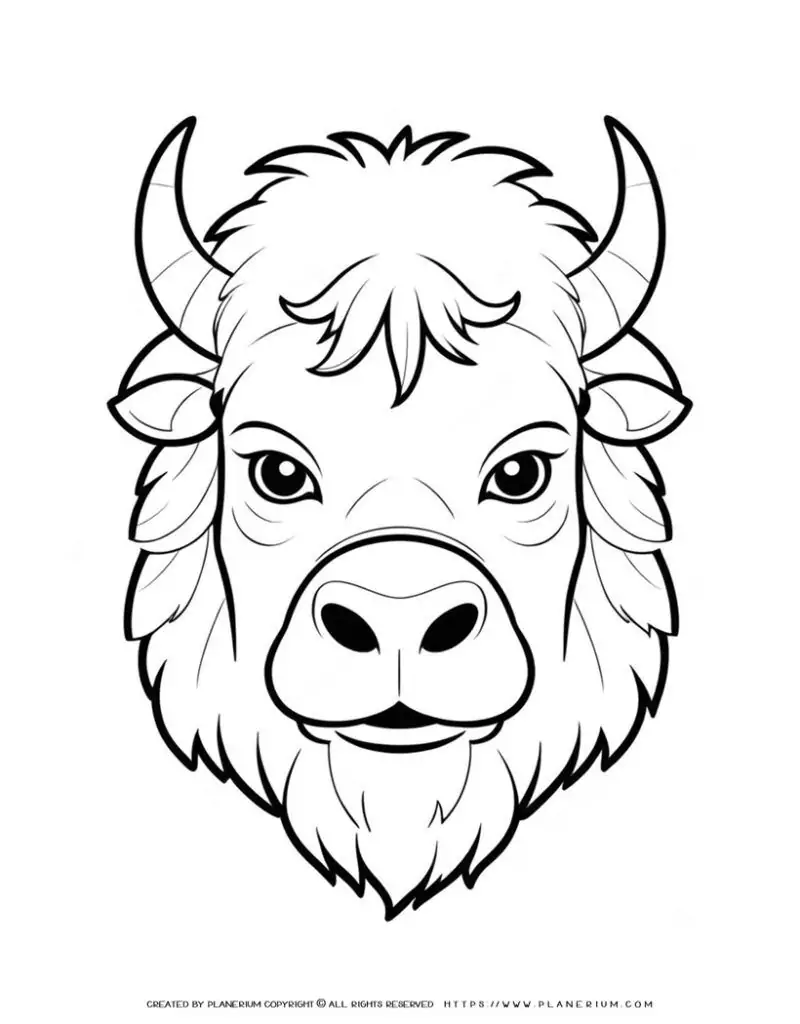 yak-head-front-view-animal-coloring-page-for-kids