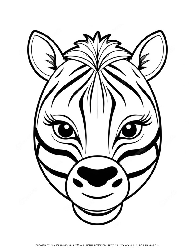 7-zebra-head-front-view-coloring-page-for-kids