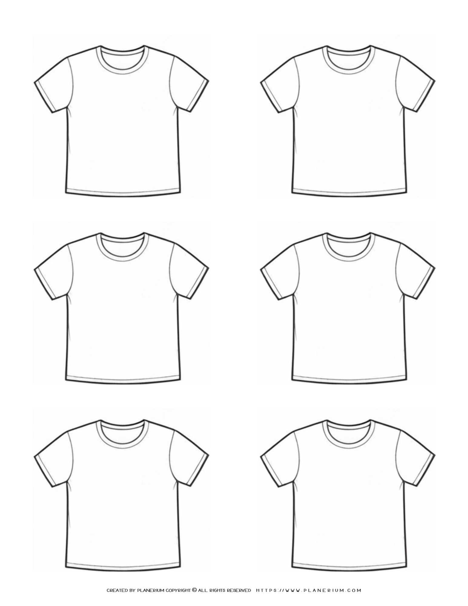 Blank tee template hotsell