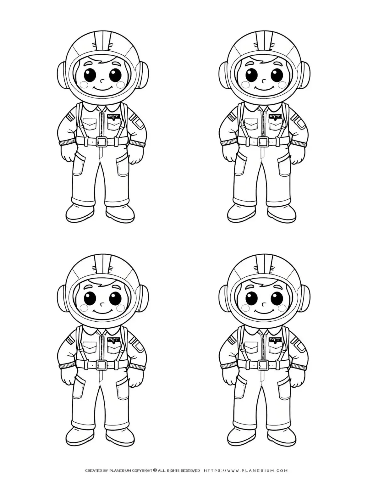 Comic pilot boys coloring page with identical full suit outlines. Perfect for kids who love aviation and superheroes. Ideal for creative play and learning.