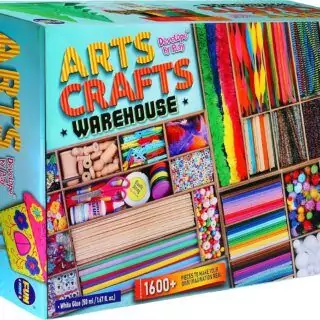 3 Layer Jumbo Arts and Crafts Supply Chest: Essential for Classrooms, Enhancing Creative Learning with Organized Art Supplies and Easy Access Storage