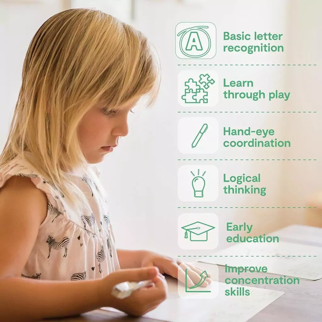 ABC Handwriting Tracing Toys Set: Creative Educational Kit for Teachers, Ideal Unique Birthday Gift for Enhancing Learning and Writing Skills