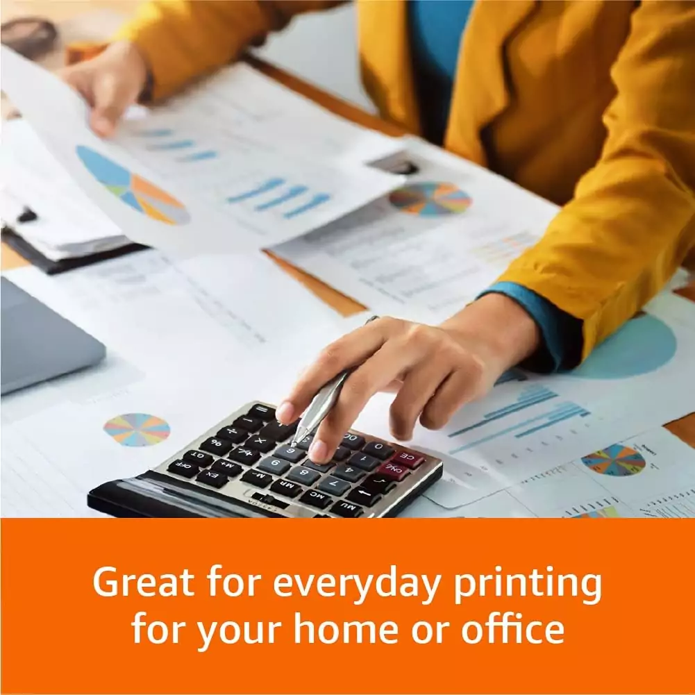 Explore Amazon Basics high-quality printing paper, perfect for everyday use. Ideal for professional documents and vibrant color printing needs.