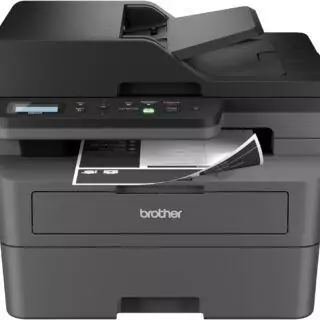 Brother DCP-L2640DW: A compact, wireless mono laser printer perfect for educators. Ideal for printing, copying, and scanning in classroom settings.