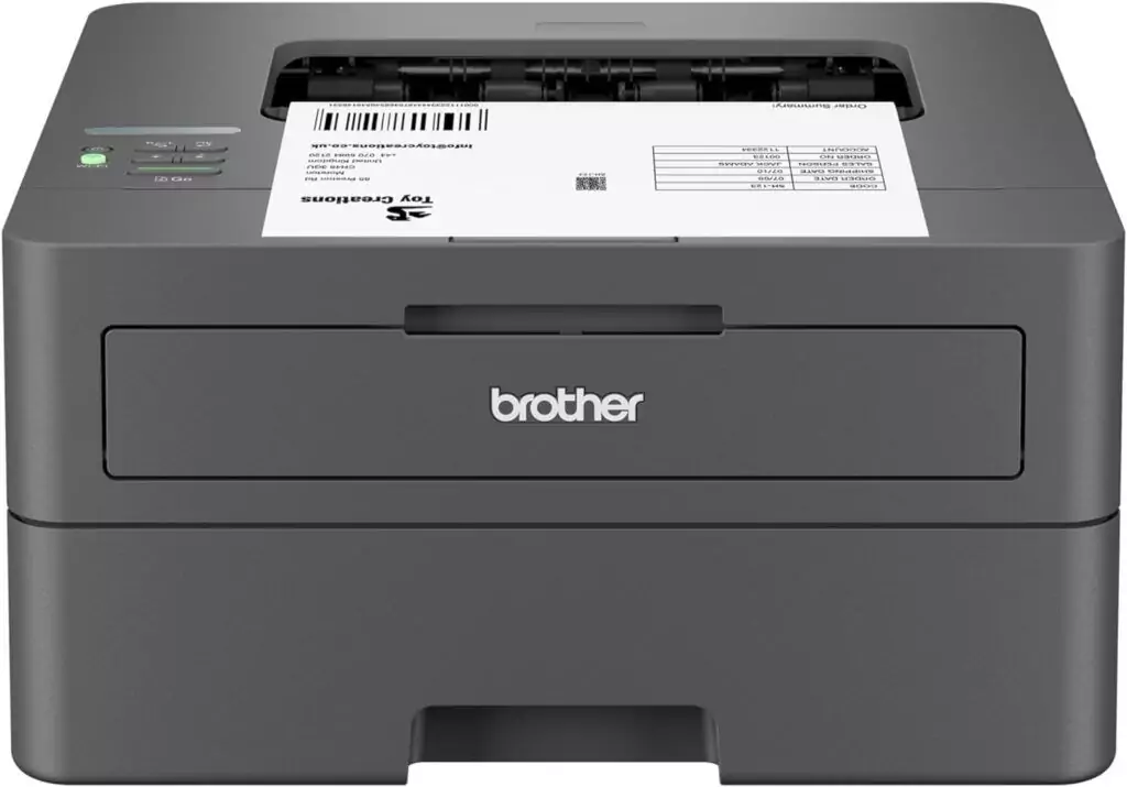 Wireless Monochrome Laser Printer Brother HL-L2405W: Ideal for Classroom Mobile Printing, the Top Educator's Choice for Reliable Performance.