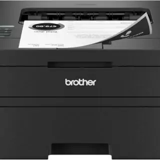 Brother HL-L2460DW: Wireless monochrome laser printer with duplex printing. Ideal for educators and classrooms, featuring easy setup and mobile printing.