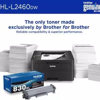 Brother Hl L2460dw: Efficient Wireless Monochrome Laser Printer for Educators, Supports Duplex and Mobile Printing, Ideal for Classroom Use.