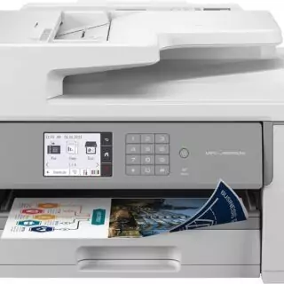 Brother Mfc J6555dw Inkvestment Tank Printer: Durable, cost-effective choice for educators, includes a one-year ink supply for uninterrupted printing.