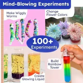 Butterfly Edufields Science Experiments Kit for Kids Ages 4-8: Educational Toy Featuring Creative and Fun Learning Activities for Young Scientists.