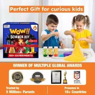 Educational science experiments kit for kids ages 4-8. Foster creative learning with Butterfly Edufields' engaging educational toys.
