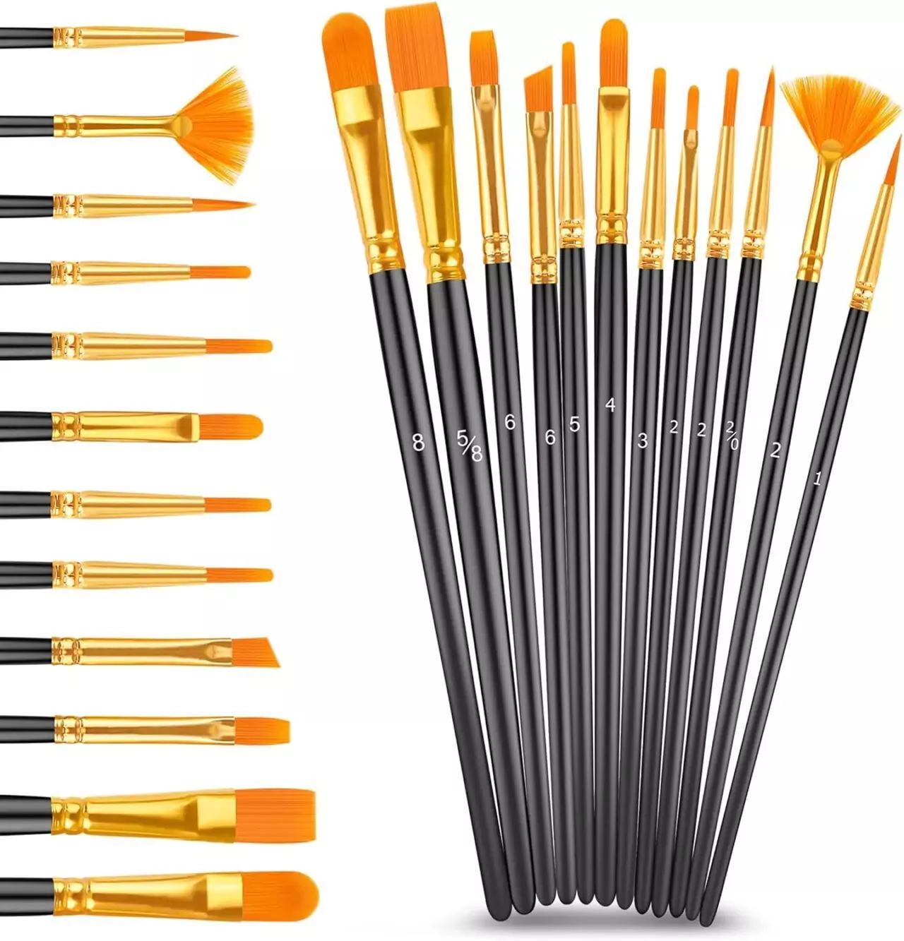 Caliart Acrylic Paint Set includes 24 vibrant colors and 12 brushes, ideal for educators and artists seeking high-quality art supplies.