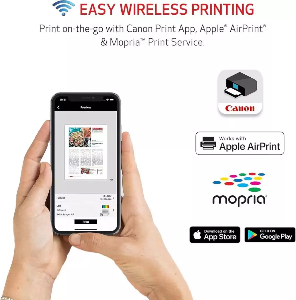 Canon Megatank G3270 Wireless Inkjet Printer, ideal for home educators, supports efficient printing, scanning, and copying with high ink capacity.