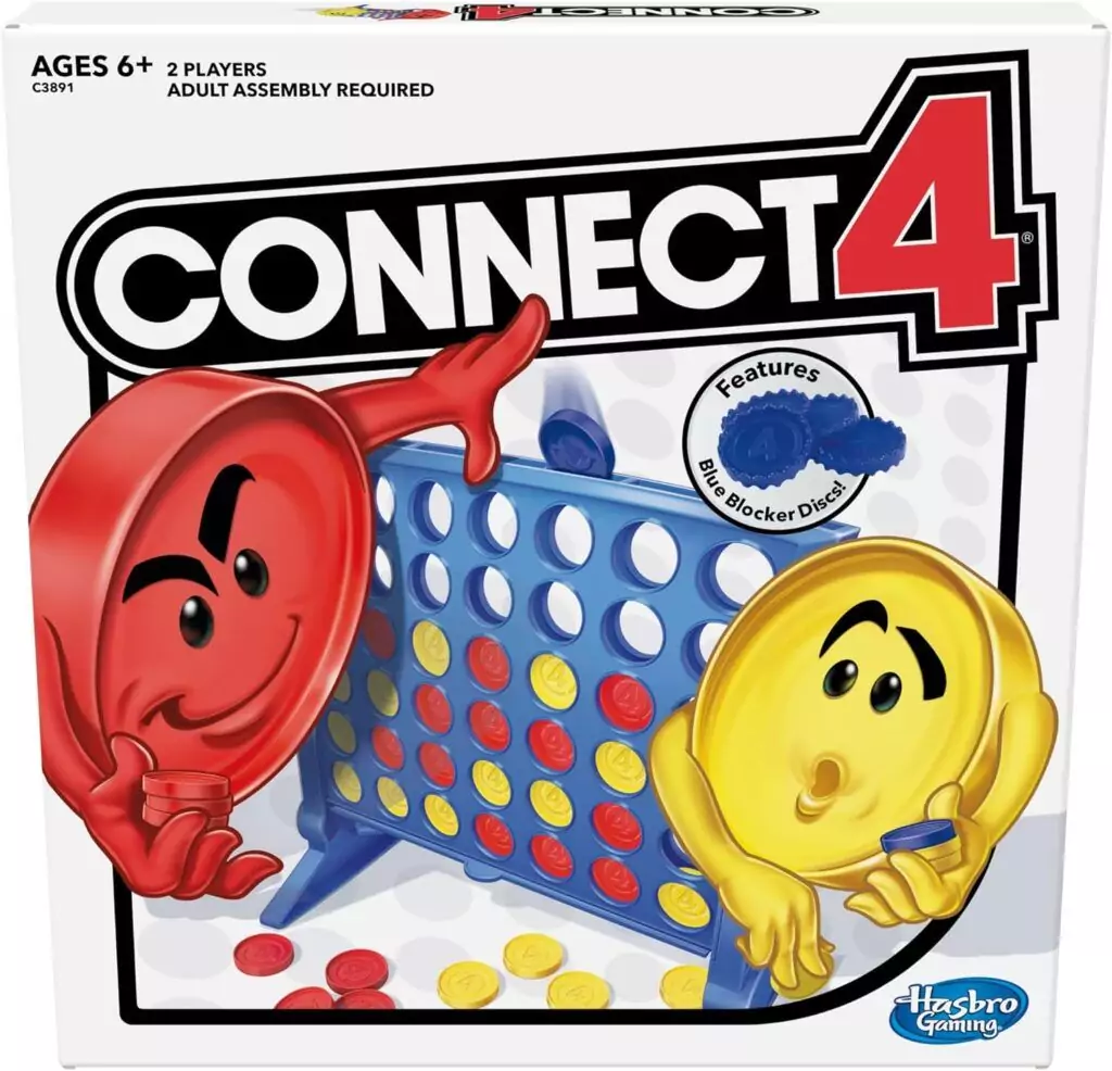 Amazon Exclusive Connect 4 Strategy Game for Kids Ages 6 and Up. Enhance Educational Engagement with Fun Gameplay and Skill Development.