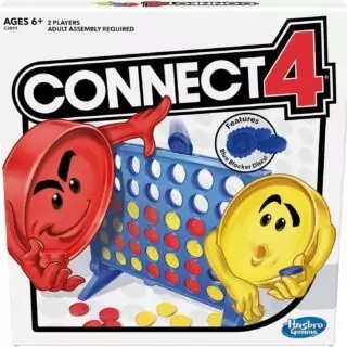 Amazon Exclusive Connect 4 Strategy Game for Kids Ages 6 and Up. Enhance Educational Engagement with Fun Gameplay and Skill Development.