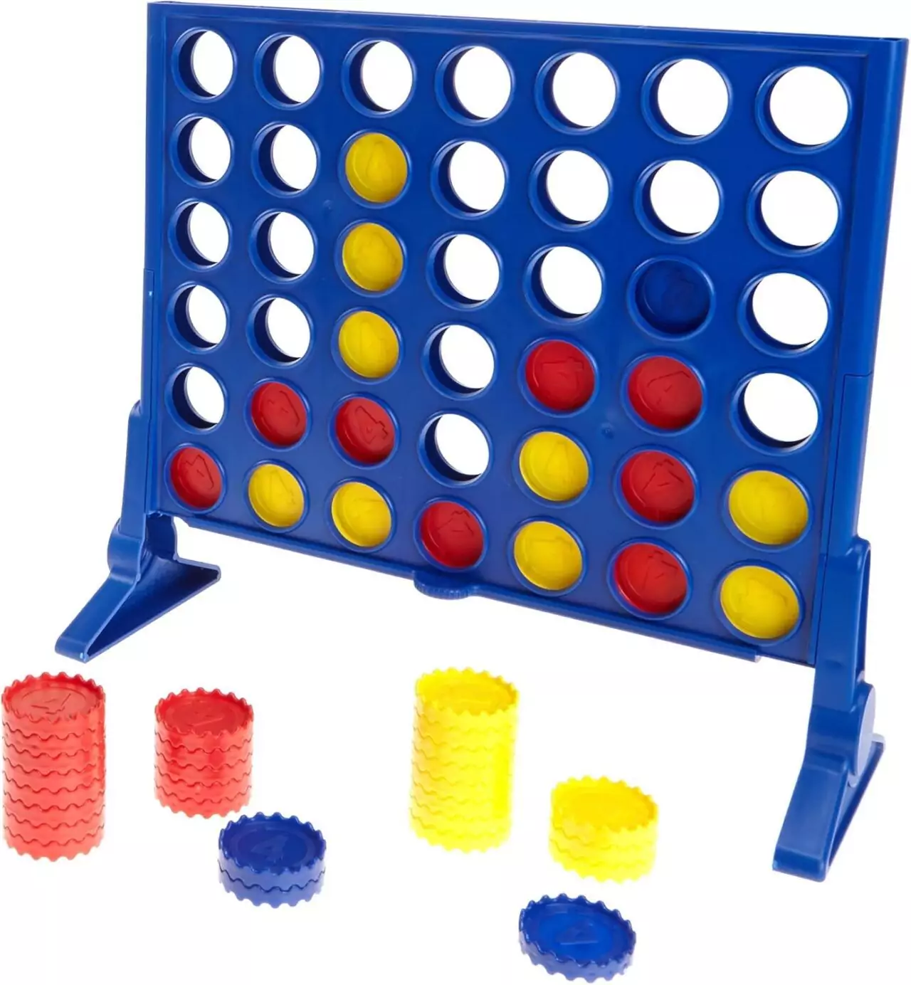 Engage kids aged 6 and up with the Amazon-exclusive Connect 4 Strategy Game, promoting educational playtime and strategic thinking.